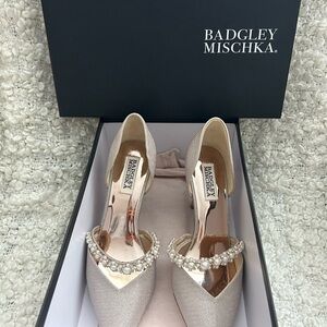 Badgley Mischka pointed toe pumps